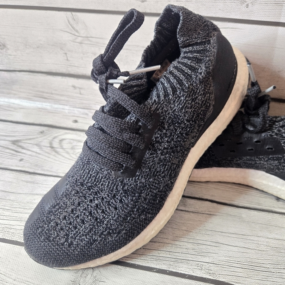 Adidas Ultra Boost Uncaged BY2551 Black Knit Running Shoes Women’s Size 6.5